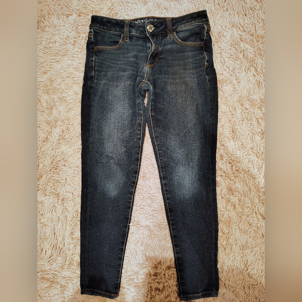 American Eagle Outfitters Dark Wash Skinny Jeans